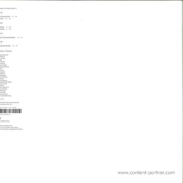 Samuel Rohrer - Range of Regularity (Back)