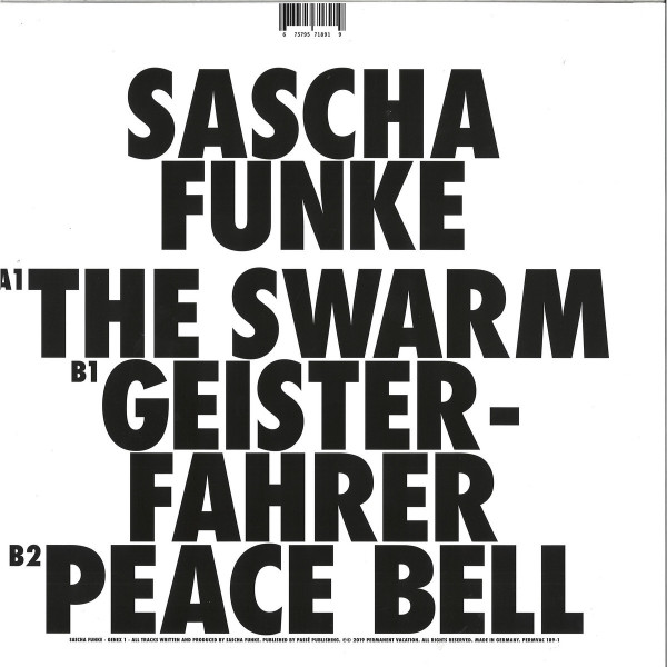 Sascha Funke - Genex 1 (Back)
