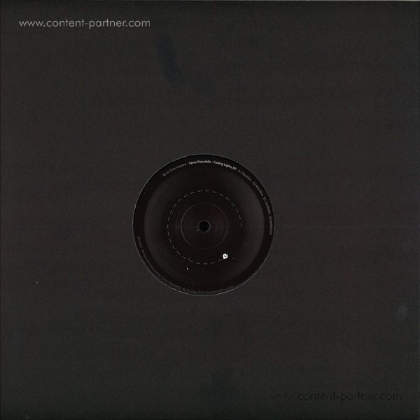 Savas Pascalidis - Fading Lights EP (Back)