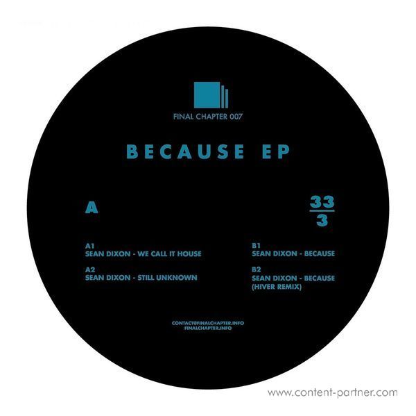 Sean Dixon - Because Ep