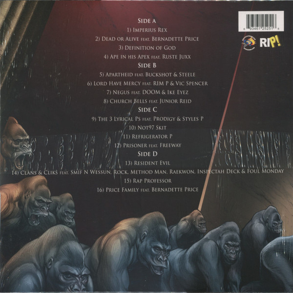 Sean Price - Imperius Rex (Colored Vinyl) (Back)