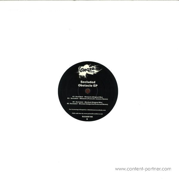 Secluded - Obstacle Ep (Truncate & Subjected Rmx) (Back)