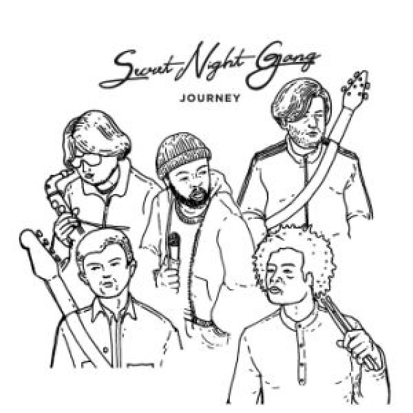 Secret Night Gang - The Sun / Journey (NOT 3D Version) (Back)