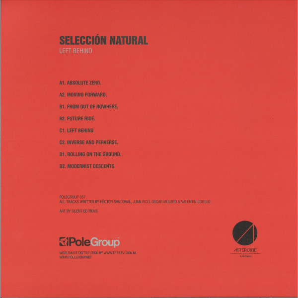 Selección Natural - Left Behind LP (Back)