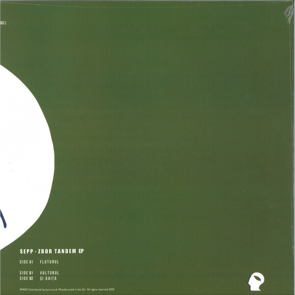 Sepp - Zbor Tandem EP (180 gram vinyl 12") (Back)