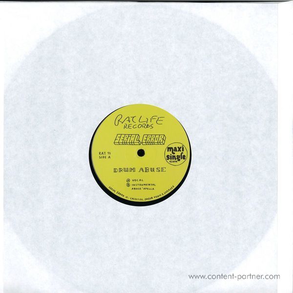 Serial Error - Drum Abuse (Back)