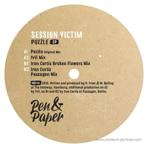 Session Victim - Puzzle Ep (Back)