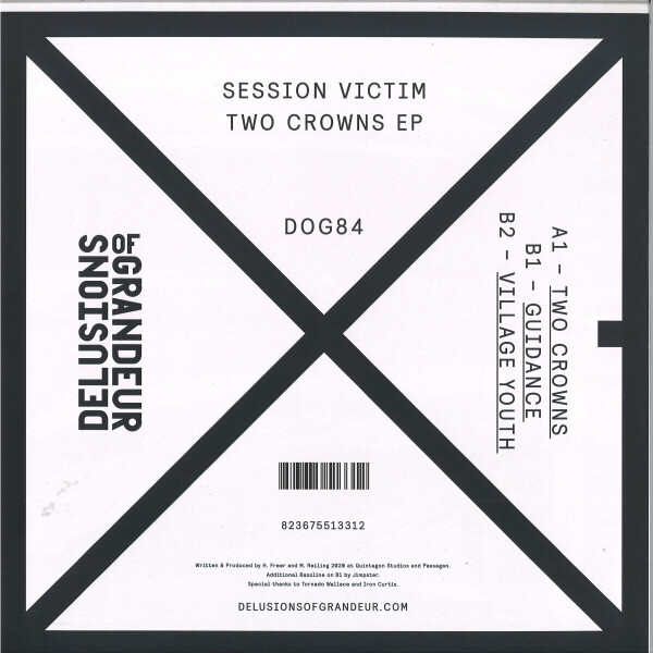 Session Victim - Two Crowns EP (Back)
