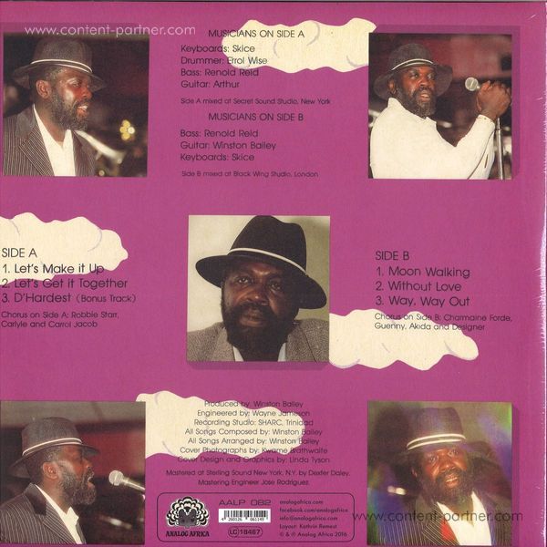 Shadow - Sweet Sweet Dreams (LP 180g/Garefold) (Back)