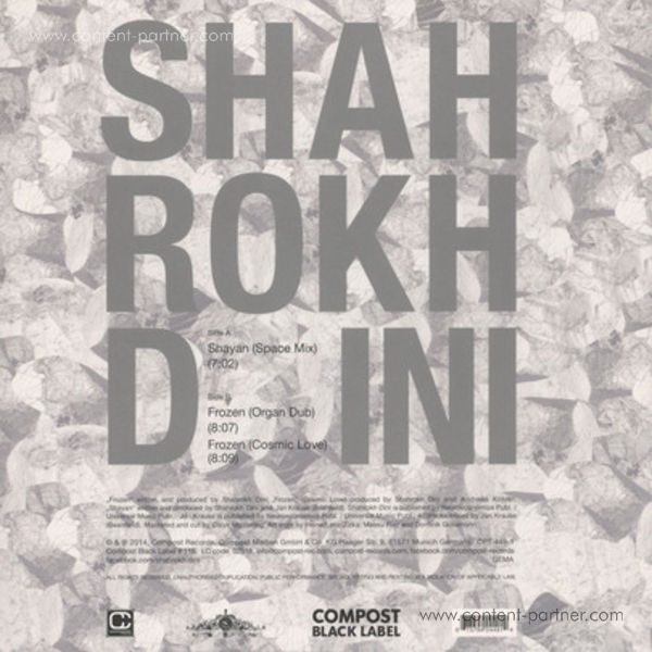 Shahrokh Dini - Compost Black Label 116 (Back)