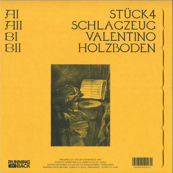 Shan - Tanzstücke (Back)