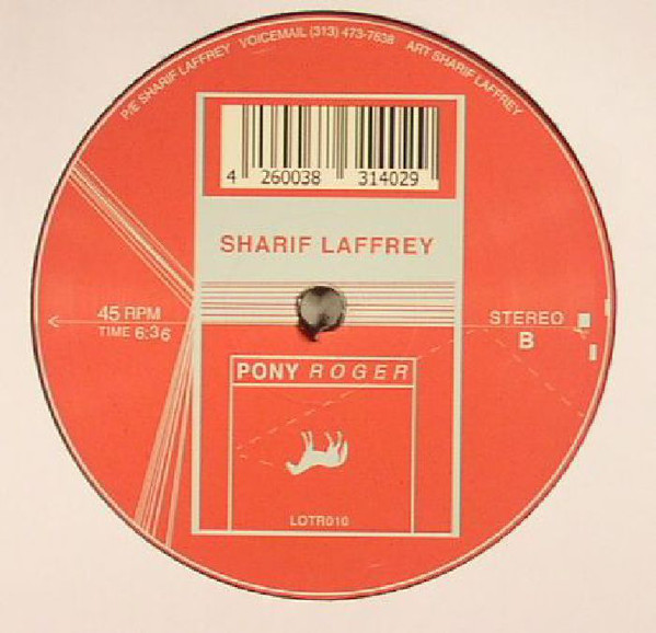 Sharif Laffrey - Pony EP (Back)