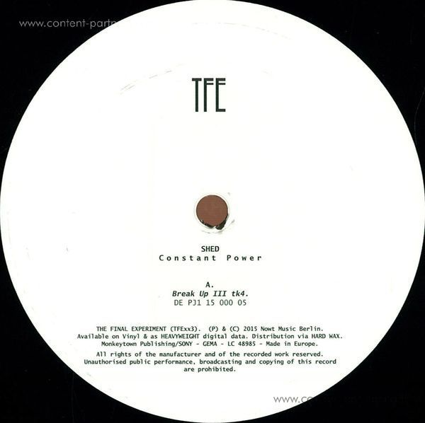 Shed - Constant Power