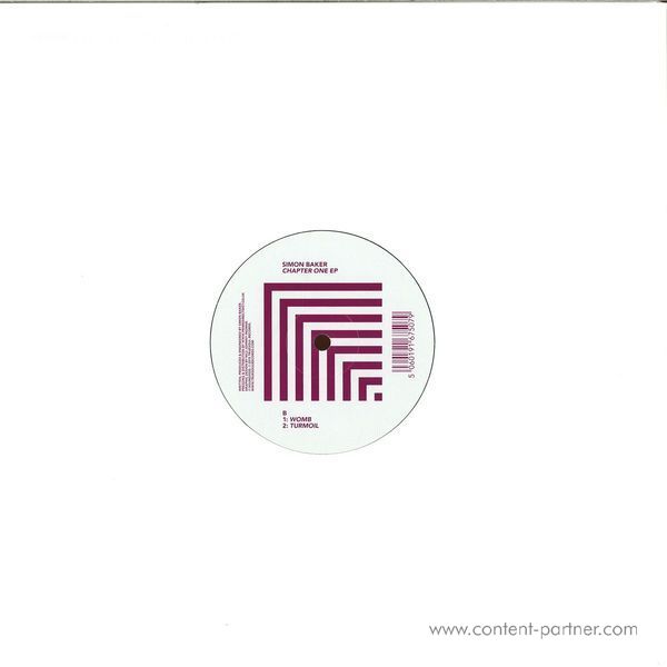 Simon Baker - Chapter One EP (Back)