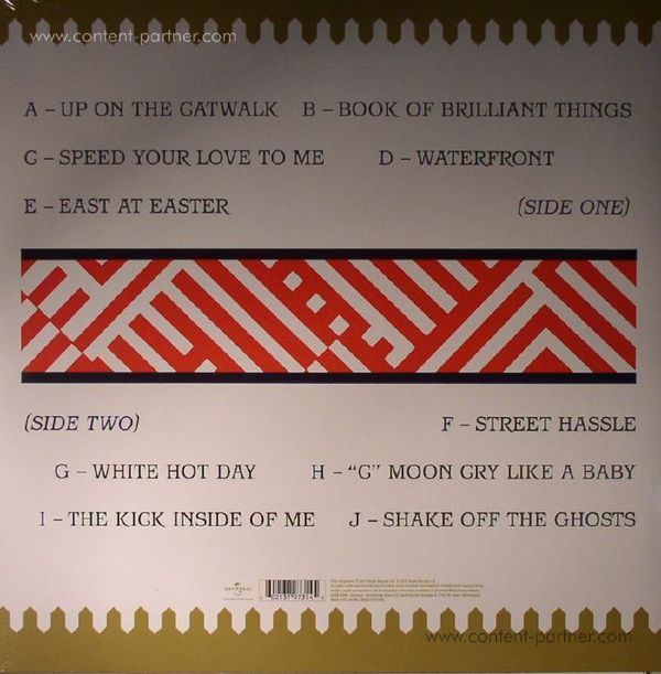 Simple Minds - Sparkle In The Rain (Back)