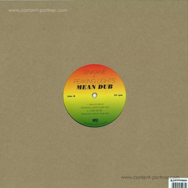 Sinkane - Mean Dub EP (Back)