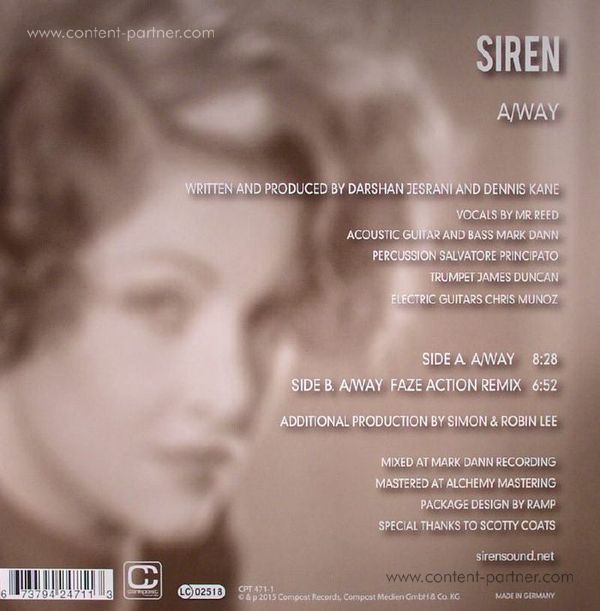 Siren - A7Way (Faze Action Remix) (Back)