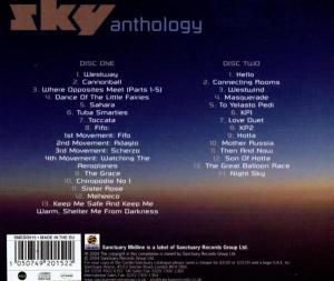 Sky - Anthology (Back)