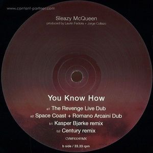 Sleazy Mcqueen - You Know How Ep (Kasper Bjorke rmx)