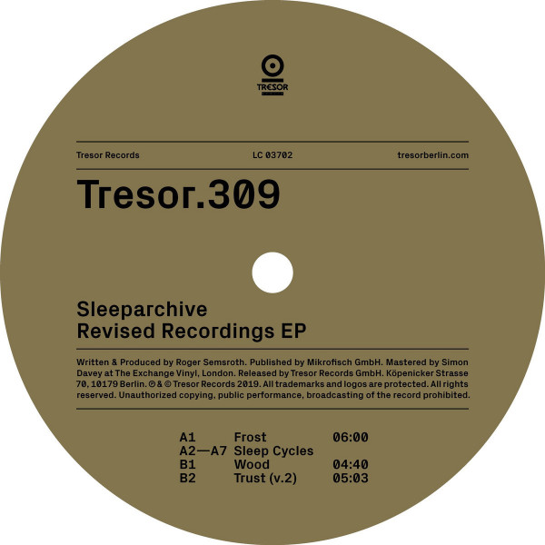Sleeparchive - Revised Recordings EP