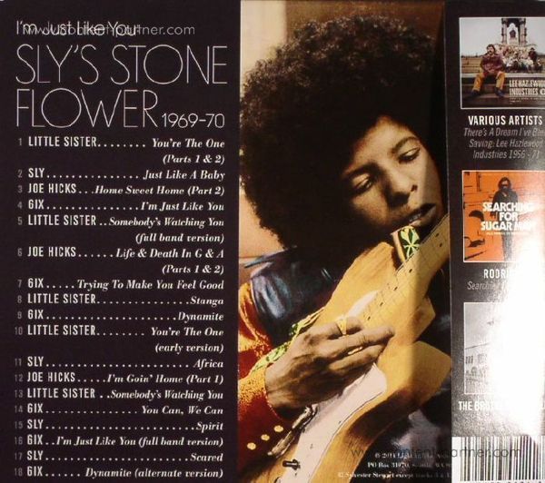 Sly Stone / Various - I'm Just Like You: Sly's Stone Flower (Back)
