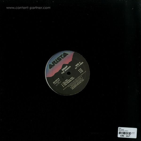 Snap - The Power (BACK IN) (Back)