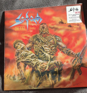 Sodom - M-16 20th Anniversary Edition on orange vinyl