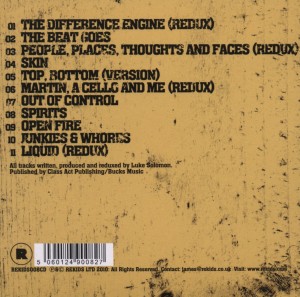 Solomon,Luke - The Difference Engine-Redux (Back)