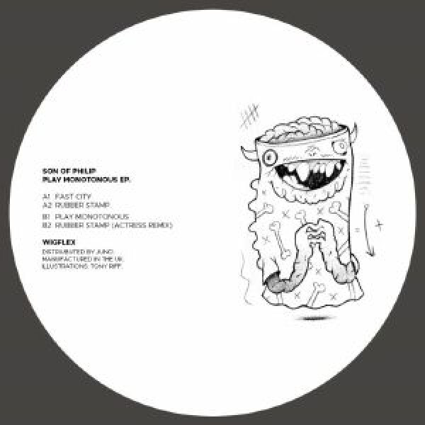 Son Of Philip - Play Monotonous EP (feat Actress Remix) (140 gram (Back)
