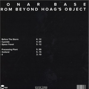 Sonar Base - Transmissions From Beyond Hoag's Object (Back)