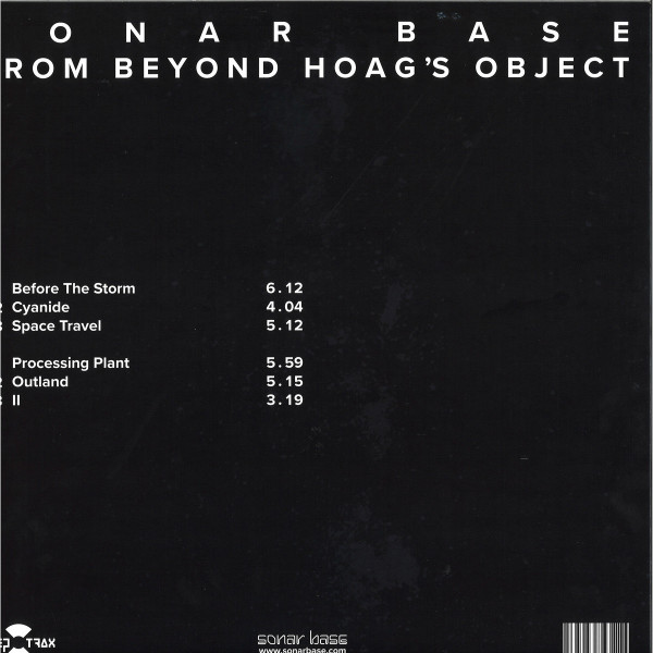 Sonar Base - Transmissions From Beyond Hoag's Object (Back)