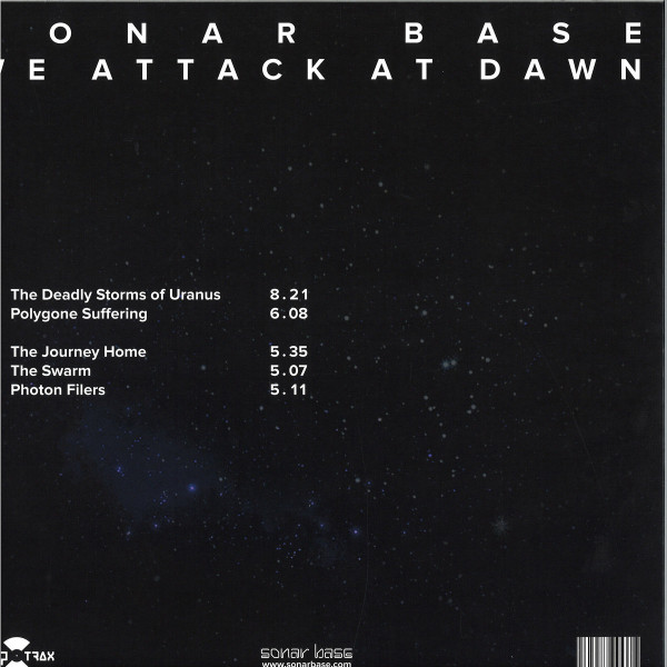 Sonar Base - We Attack At Dawn (Back)