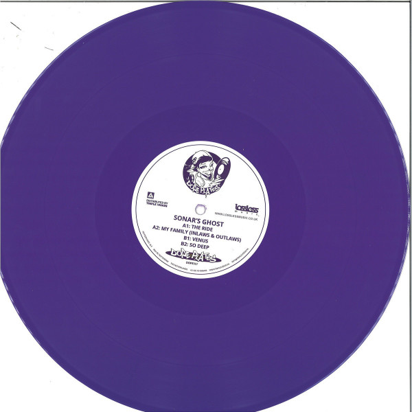 Sonar's Ghost - The Ride EP [solid purple vinyl] (Back)