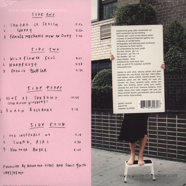 Sonic Youth - A Thousand Leaves (2LP) (Back)
