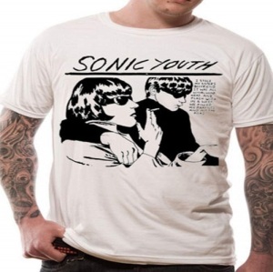 Sonic Youth - Goo (Pale Oil Wash, weiss, Size L)