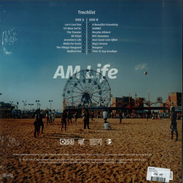 Soul AM - AM Life (LP) (Back)