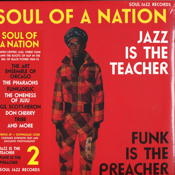 Soul Jazz Presents V.A. - Soul Of A Nation: Jazz Is the Teacher... (3LP)