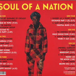 Soul Jazz Presents V.A. - Soul Of A Nation: Jazz Is the Teacher... (3LP) (Back)