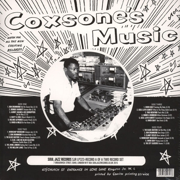 Soul Jazz Rec. Presents / V.A. - Coxsone's Music '60-'62 (Pt. 1) (Back)