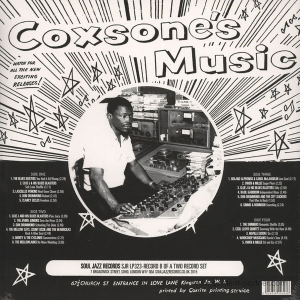 Soul Jazz Rec. Presents / V.A. - Coxsone's Music '60-'62 (Pt. 2) (Back)
