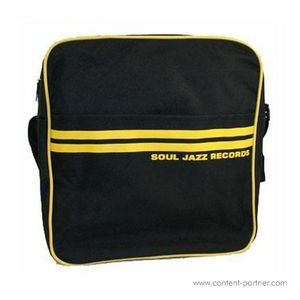 Soul Jazz Records Bag - Black / Yellow Bag 12''