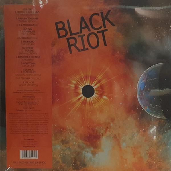 Soul Jazz Records Presents - Black Riot: Early Jungle, Rave And Hardcore (2LP) (Back)