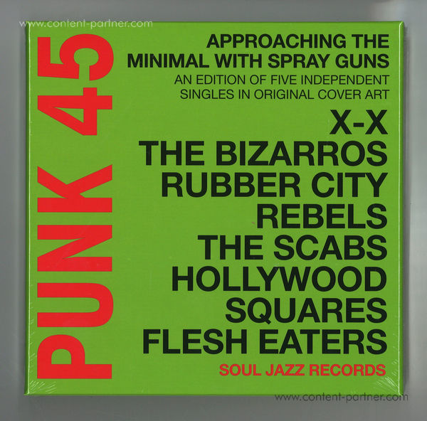 Soul Jazz Records Presents - Punk 45 M Approaching The Minimal With Spray Guns
