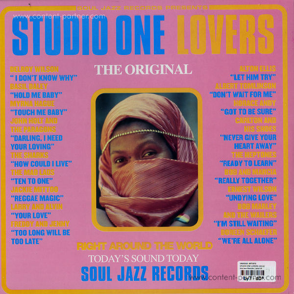 Soul Jazz Records Presents/Various - Studio One Lovers (Back)