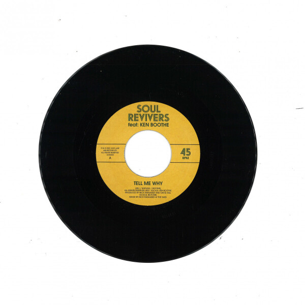 Soul Revivers Feat. Ken Boothe - Tell Me Why / Tell Me Again (USED/OPEN COPY)