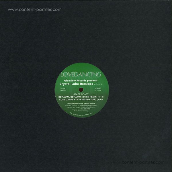 Space Coast - Glenview Records Presents Crystal Lake Rmx Vol 2 (Back)