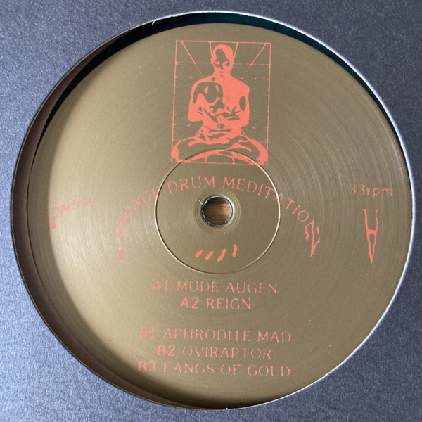 Space Drum Meditation - SDM004 (Green Transparent Vinyl) (Back)