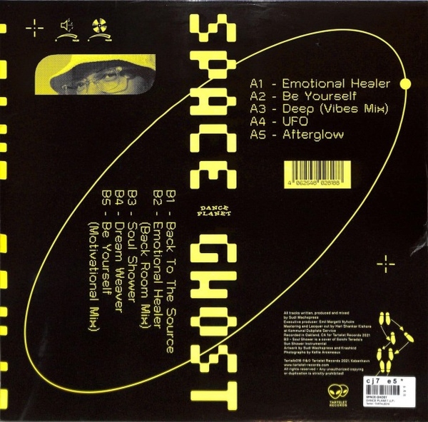 Space Ghost - Dance Planet (LP Black Vinyl) (Back)