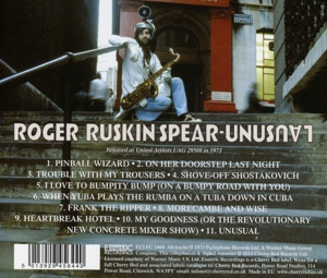 Spear,Roger Ruskin - Unusual (Remastered Edition) (Back)