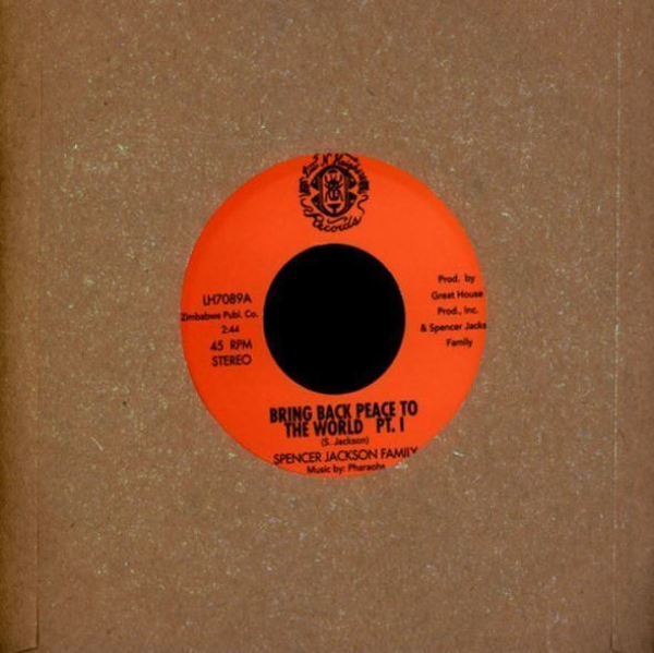 Spencer Jackson Family & The Pharoahs - Bring Back Peace To The World Pt.1&2 (Back)
